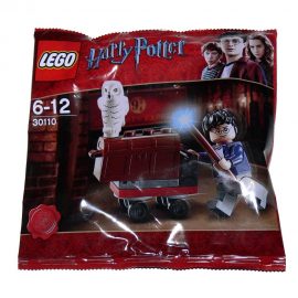 Lego 30110 Harry Potter Lego 30110 King’s Cross Trolley with Hedwig, Trunk and Harry Mini-Figure