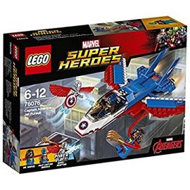Lego 76076 LEGO 76076 Marvel Super Heroes Captain America Jet Pursuit Superhero Toy
