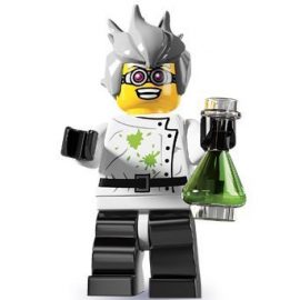 Lego 8804-16 LEGO Collectable Minifigures: Crazy Scientist Minifigure (Series 4)
