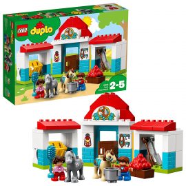 Lego 10868 LEGO UK – 10868 DUPLO Farm Pony Stable Toddler Toy