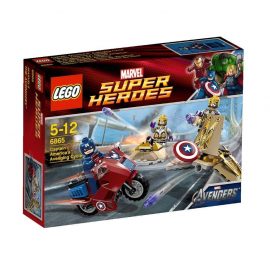 Lego 6865 LEGO Super Heroes 6865: Captain America’s Avenging Cycle