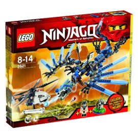 Lego 2521 Lego 2521 – Ninjago Lightning Dragon Battle – Exclusive Skull Chopper Pilot and Spinner included