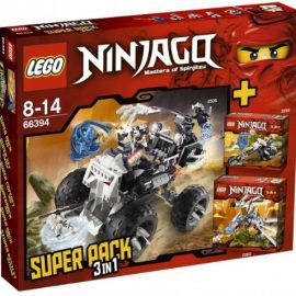Lego 66394 LEGO Ninjago 66394 Super Pack 3 in 1 (2506, 2260, 2259)