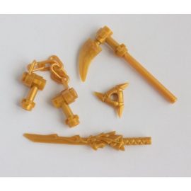 Lego 9450 LEGO® NinjagoTM 4 Weapon Lot – from set 9450
