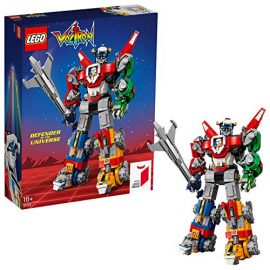 LEGO 21311 Ideas Voltron Legendary Defender Series 5 Buildable Lion Figures, Robot Building Kit, Action Toys