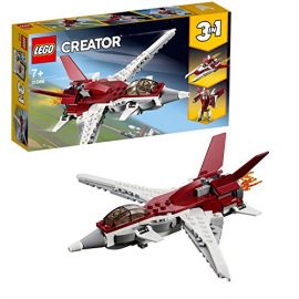 LEGO 31086 Creator 3in1 Futuristic Flyer Spaceship and Robot Building Set Vehicle Toys for Kids 7 Years Old and Older