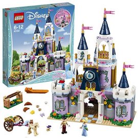 LEGO 41154 Disney Princess Cinderella’s Dream Castle Toy, Fairytale Doll House, Prince Charming & Cinderella Mini Doll