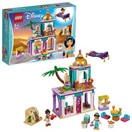 LEGO 41161 Disney Princess Aladdin and Jasmine Palace Adventures Toy Set with Mini Dolls
