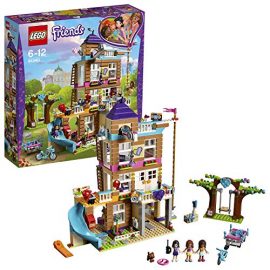 LEGO 41340 Friends Heartlake Friendship House Building Set, Olivia Emma and Andrea Mini Dolls, Doll House Build and Play Fun Toy
