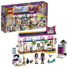 LEGO 41344 Friends Heartake Andrea’s Accessories Store Playset, Andrea and Emma Mini Dolls, Disguise Playset for Girls