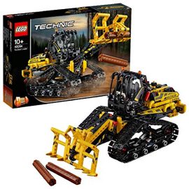 LEGO 42094 Technic Tracked Loader 2 in 1 Dumper Model, Forest Bulldozer, Construction Vehicles Collection