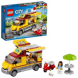 LEGO 60150 City Great Vehicles Pizza Van and Scooter Building Set with Chef and Pizza Chunks, Summer Holidays Toys for Kids
