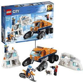 LEGO 60194 City Arctic Expedition Arctic Scout Truck Toy with Explorer Minifigures, Animal Figures and Snow Bike, Vehicle Toys for Kids 7-12 Years Old