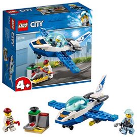 LEGO 60206 4+ City Police Sky Police Jet Patrol Aeroplane Toy, Easy to Build Air Transport Toys for Kids