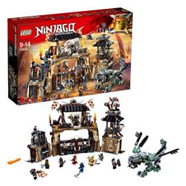 LEGO 70655 Includes Dragon Master, Jay, Zane, Cole, Kai, Iron Baron, Arkade, Heavy Metal and Chew Toy minifigures Set