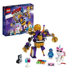 LEGO 70848 Movie 2 Systar Party Crew Buildable Metal Band Mech with MetalBeard Stardust Benny and Unikitty Figures Toy