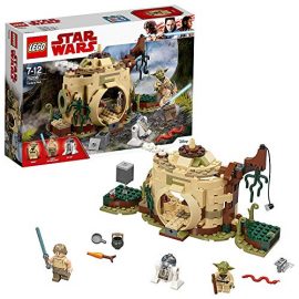 LEGO 75208 Star Wars Yoda’s Hut Jedi Training with Yoda, Luke Skywalker, R2-D2, Rebels Set, The Empire Strikes Back