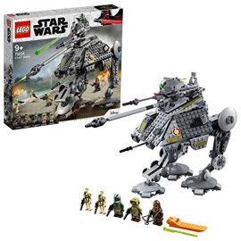 LEGO 75234 Star Wars AT-AP Walker Construction Set with Chewbacca, Clone Commander Gree, Kashyyyk Clone Trooper and 2 Battle Droid Minifigures, The Clone Wars Collection