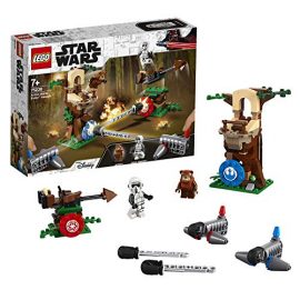 LEGO 75238 Star Wars Action Battle Endor Assault Target Shooting Set with Wicket The Ewok Minifigure, Episode 6 The Return of The Jedi, Colourful