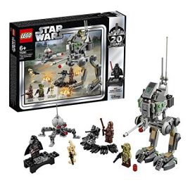 LEGO 75261 Star Wars Clone Scout Walker-20th Anniversary Edition Set, at-RT Walker, Dwarf Spider Droid, Colourful