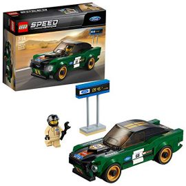 LEGO 75884 Speed Champions 1968 Mustang Fastback Car Toy with Ford Driver Minifigure, Multicolored