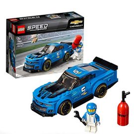 LEGO 75891 Speed Champions Chevrolet ZL1 Camaro Driver Minifigure Race Car Model Building Set, Vehicle Toys for Kids 7 Years and Older