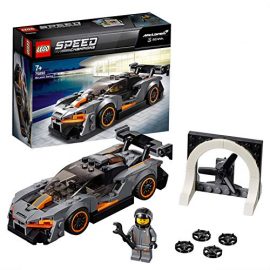 LEGO 75892 Speed Champions Senna McLaren Driver Minifigure Race Car Building Set, Forza Horizon 4 Expansion Pack Model