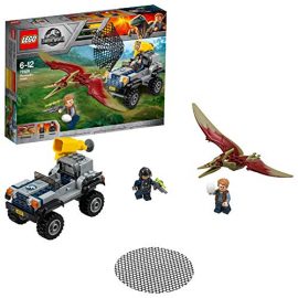 LEGO 75926 Jurassic World Pteranodon Chase Owen Minifigure, Dinosaur Figure and Car Toy Building Set, Fallen Kingdom Movie Sets for 6-12 Years Old Boys and Girls