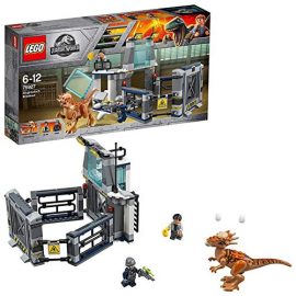 LEGO 75927 Jurassic World Stygimoloch Breakout Dr. Wu Minifigure and Dinosaur Figure Building Set , Fallen Kingdom Movie Sets for 6-12 Years Old Boys and Girls