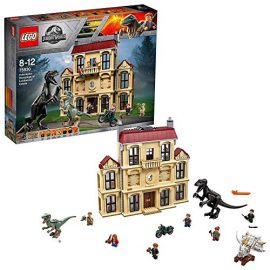 LEGO 75930 Jurassic World Indoraptor Rampage at Lockwood Estate Hybrid Species Dinosaur Figures in Mystery Mansion, Fallen Kingdom Movie Set for 8-12 Years Old Boys and Girls