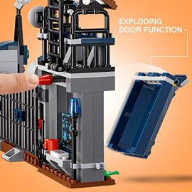 LEGO 75931 Jurassic World Dilophosaurus Outpost Attack Playset, Dinosaur Figures, Build and Play Dinosaur Toys for Kids