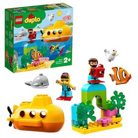 LEGO 10910 DUPLO Town Submarine Adventure Bath Toy, Air Bubbles, Set for 2 Year Old