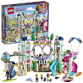 LEGO 41347 Friends Heartlake City Resort, Holiday Dolls House, Hotel with Monorail and Beach Water Park
