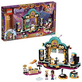 LEGO 41368 Friends Andrea’s Talent Show Playset, Andrea and Chloe mini-dolls and Accessories, Build and Play Toys for Kids