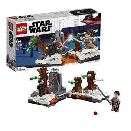 LEGO 75236 Star Wars Duel on Starkiller Base, Kylo Ren vs Rey Forest Scene Set from Episode 7 The Force Awakens, Colourful