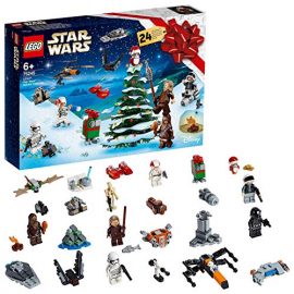 LEGO 75245 Star Wars Advent Calendar 2019 Christmas Countdown Building Set with 24 Buildable Mini Sets plus 6 Minifigures and 4 Droid Figures