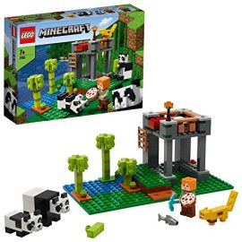 LEGO 21158 Minecraft The Panda Nursery Building Set with Alex and Animal Figures, Toys for Kids 7+ Years Old