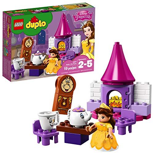 LEGO 10877 DUPLO Princess Belle´s Tea Party Belle Doll Beauty and the Beast Character Figures Building Set