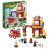 LEGO 10903 DUPLO Town Fire Station with Light and Sound, Fire Engine and 2 Firemen Figures, Toy for Kids Age 2-5