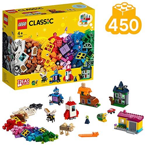 LEGO 11004 Classic Windows of Creativity Brickset, Fun Colourful Toy Bricks