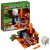 LEGO 21143 Minecraft The Nether Portal Building Kit, Steve Minifigure and Accessories, Build and Play Toy for Kids