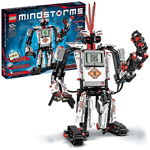 LEGO 31313 Mindstorms EV3 Robotics Kit, 5 in 1 App Controlled Model with Programmable Interactive Toy Robot, RC, Servo Motor and Bluetooth Hub, Coding Skills Boost Set for Kids