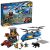LEGO 60173 City Mountain Police Mountain Arrest Chase Chinook Helicopter with Net Shooter, Buggy, 3 Minifigures and Bear Figure, Adventure Sets for Kids