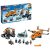 LEGO 60196 City Arctic Expedition Supply Aeroplane Toy, Ice Explorer Set with Tracked Vehicle and Tiger Figure, for Kids 7-12 Years Old