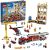 LEGO 60216 City Fire Downtown Fire Brigade with Fire Engine Truck Toy, Crane, Helicopter, Motorbike and 7 Minifigures, Fireman Toys for Kids