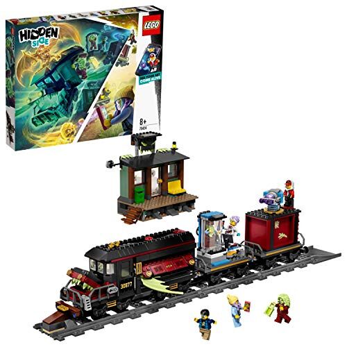 LEGO 70424 Hidden Side Train Express Toy, AR Games App, Interactive Augmented Reality Ghost Playset for iPhone/Android