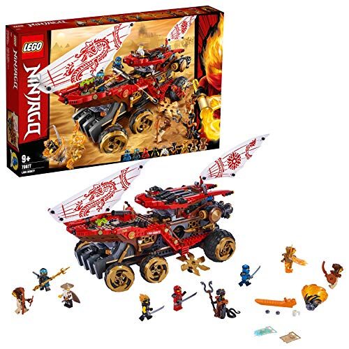 LEGO 70677 NINJAGO Land Bounty Vehicle, Action-packed Set with Snake Queen, Masters of Spinjitzu Playset
