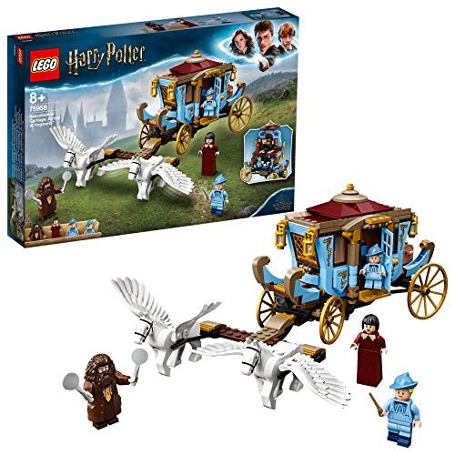 LEGO 75958 Harry Potter Beauxbatons’ Carriage: Arrival at Hogwarts Set with 2 Horse Figures, Multicolour