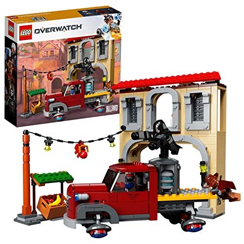 LEGO 75972 Overwatch Dorado Showdown Playset with Dorado-style building, Truck and Soldier: 76, Reaper, McCree Minifigures