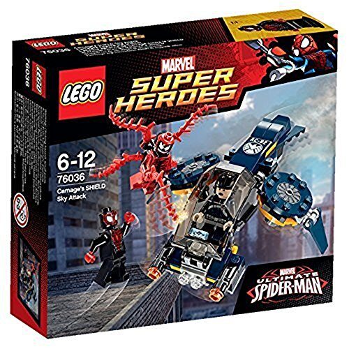 Lego 76036 LEGO 76036 Super Heroes Carnage’s Shield Sky Attack